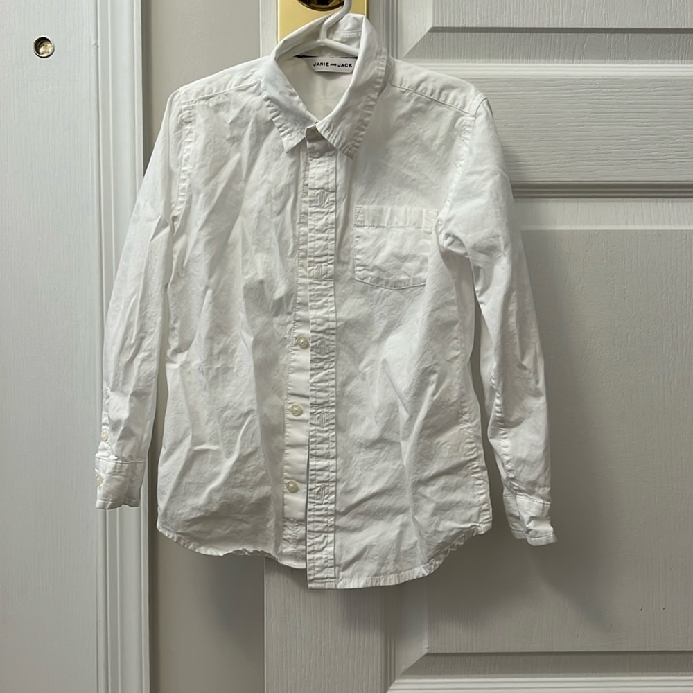 Janie and Jack boys dress shirt size 5